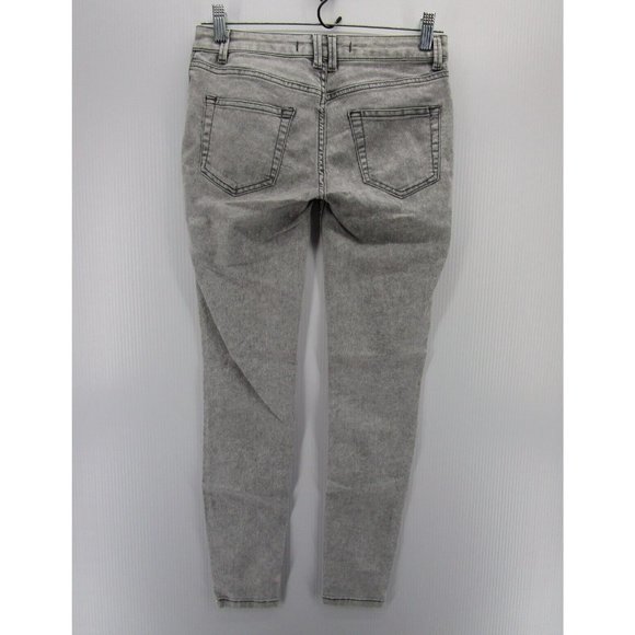 Zara Jeans 4 Trafaluc Jegging Slim Denim Pants Preppy Acid Wash * - Picture 6 of 8